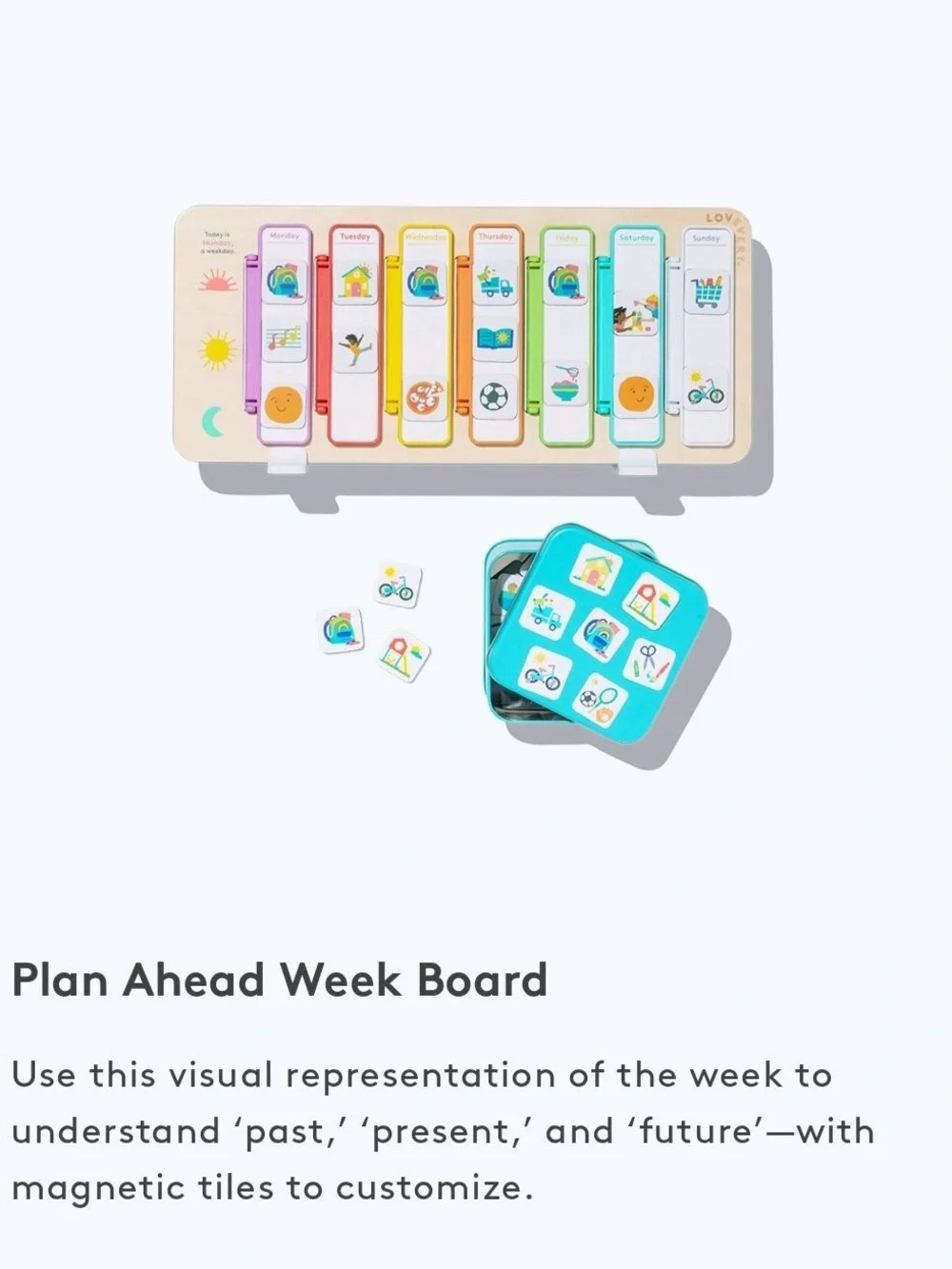 Lovevery Plan Ahead and Daily Helper boards